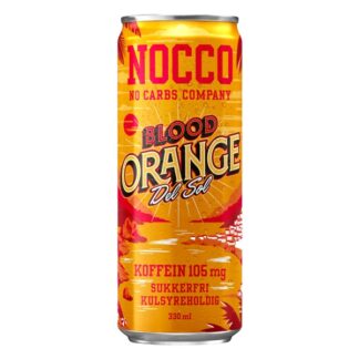 Nocco Blood Orange Del Sol 24x330ml