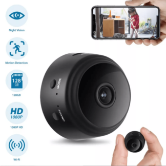 Overvågnings Mini HD-kamera m/eget batteri &Motion Detection (Spionkamera)
