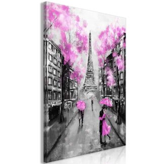 Lærredstryk Paris Rendez-Vous (1 del) Pink