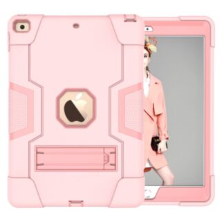 iPad 10.2 (2019/2020) - Shockproof Hybridcover m/Kickstand - Pink