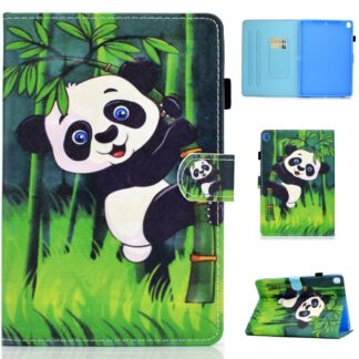 iPad 10.2 - Læder cover med kortslot - Klatrende Panda