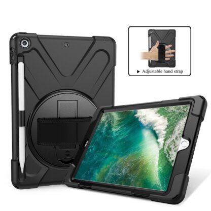 iPad 9.7 (2017/2018) - X-SHAPE Hybrid cover - Sort