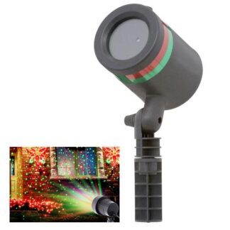 LED Udendørs projektor - Laser Light - rødt & grønt lys