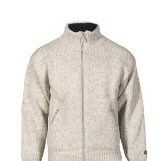 Eskimo Jacket - 100% Wool (Lysegrå, M)