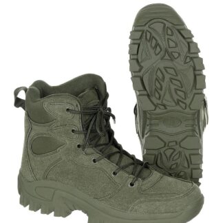 MFH Commando Ankle-High Boots (Oliven, 41 EU / 8 US)