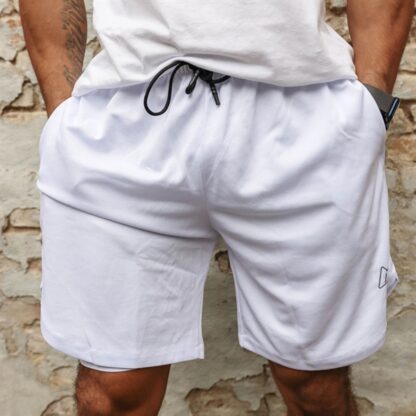 BM Pocket Mesh Shorts White