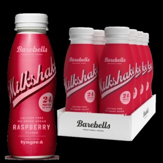 8x330ml Barebells Protein Milkshake Raspberry