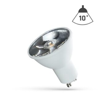 6W LED spot, 10Â° - Ekstra fokuseret, 230V, GU10 - Dæmpbar : Ikke dæmpbar, Kulør : Neutral