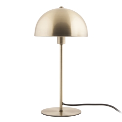 Bonnet bord lampe - antik gold