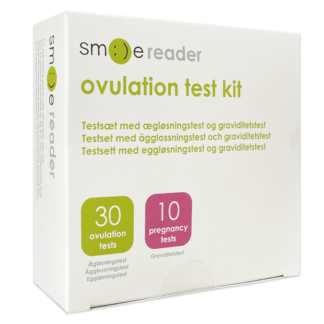 SmileReader - Testsæt med ægløsningstest og graviditetstest