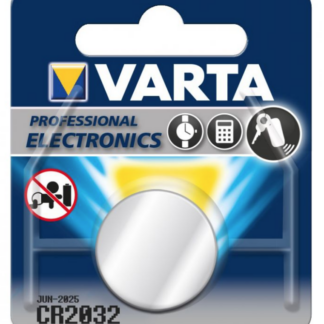 Batteri, lithium, 3V, CR2032, Varta