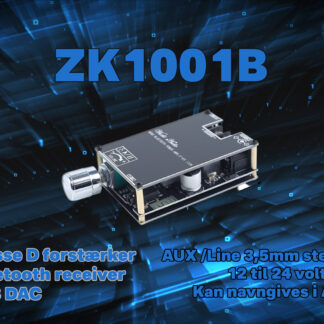 Bluetooth klasse D forstærker 1x100W ZK1001B