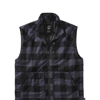 Brandit Lumber Vest (Sort / Grå, 3XL)