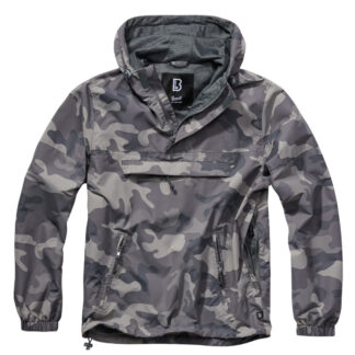 Brandit Sommer Windbreaker (Grey Camo, XL)