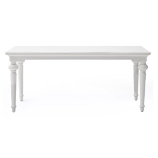 NOVASOLO Provence spisebord - hvid mahogni, 200x100