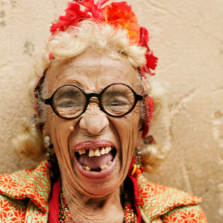 Laughing-Granny af Morten Lundrup