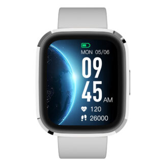 GARETT GRC STYLE Smartwatch - Vandtæt/Sports modes/Puls - iOS/Android - Sølv