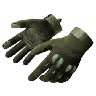 GOLOVEJOY taktiske / sports handsker med Touch skærm finger - str. L - Militærgrøn