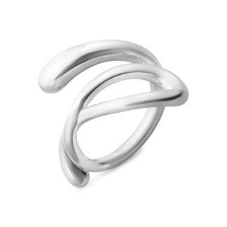 Georg Jensen Mercy Swirl ring - 20001075 Sølv 59