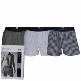 JBS Boxer Shorts 3-pack 100% Organic Cotton - XXL