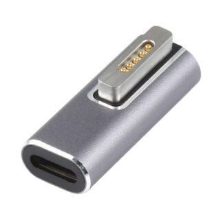 Magnetisk Magsafe 2 - USB-C adapter - Sølv