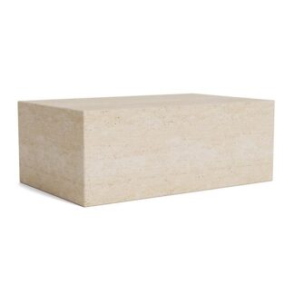 NORR11 Cubism Sofabord Stor Travertine