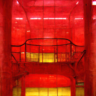 Red Pompidou V2 af Yoma.emptylands