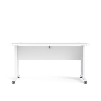 TVILUM Prima skrivebord - hvid, rektangulær (150x80)