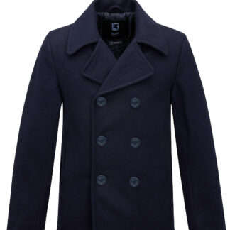 Brandit Pea Coat Skipperjakke Navy