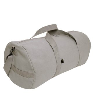 Rothco Canvas Skulder Dufflebag Grå 44L