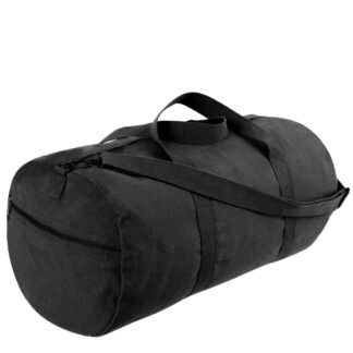 Rothco Canvas Skulder Dufflebag Sort 14L