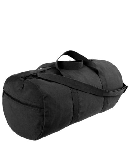 Rothco Canvas Skulder Dufflebag Sort 14L