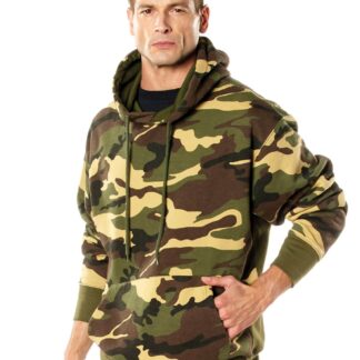 Rothco Hverdags Hoodie Woodland Camo