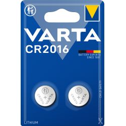 Varta Cr2016 Lithium Coin 2 Pack (b) - Batteri